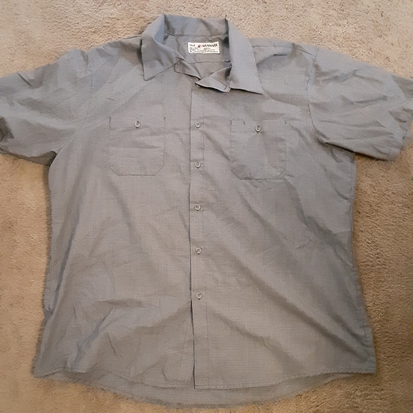 Aramark Shirts Aramark Button Down Top Poshmark